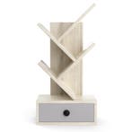 LIVSK Boomvormige Boekenkast - 5 Planken en Lade - Compact v, Verzenden, Nieuw