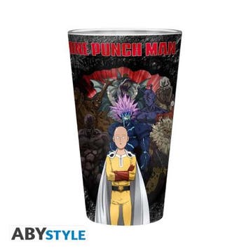 One Punch Man One Against All XL Glas, Ophalen of Verzenden, Nieuw