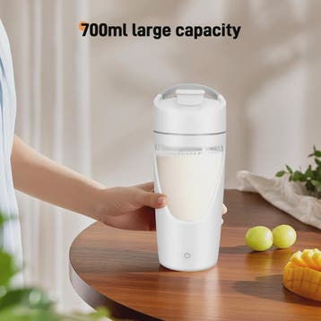 Elektrische Shaker Fles 700ml - USB-C Oplaadbaar, BPA-Vrij &, Verzenden, Nieuw