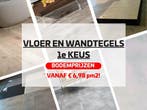 1e keus Vloer en Wandtegels tegen bodemprijzen v.a. 6,98 pm2, 75 m² of meer, Overige typen, Nieuw, Ophalen of Verzenden