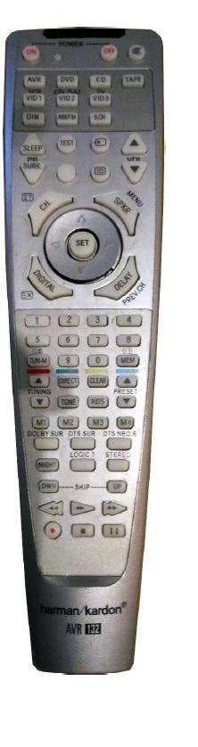 Afstandsbediening Harman kardon avr132, Ophalen of Verzenden, Nieuw, Universeel