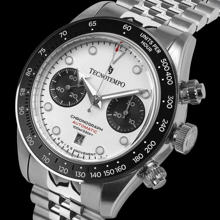 Tecnotempo - Chronograph Automatic - MECA CHRONO - Limited, Sieraden, Tassen en Uiterlijk, Horloges | Heren