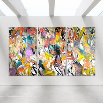 Anastasiya Tumanova - Après la Lumière.-Triptyque.-XXL