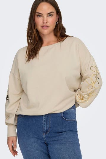 ONLY eco sweater boothals lange mouw Maat:, Verzenden, Nieuw, Overige kleuren