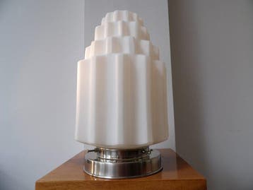 Lamp - Skyscraper - Glas/Chroom