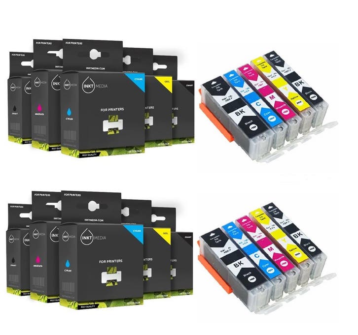 Geschikt AANBIEDING Canon pgi-570 en cli-571 XL serie 10X, Computers en Software, Printerbenodigdheden, Cartridge, Nieuw