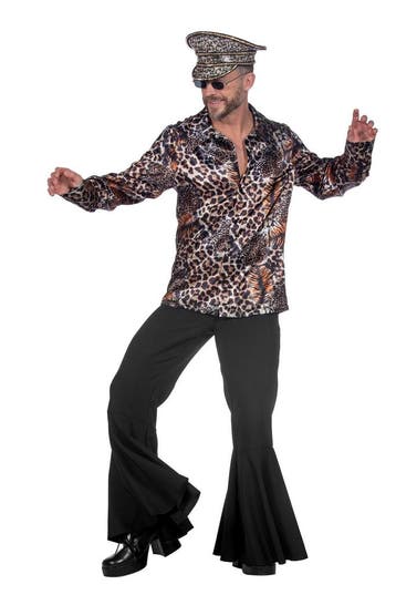 Party Blouse Panter Luipaard Heren, Kleding | Heren, Ophalen of Verzenden, Nieuw