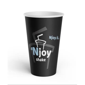 Njoy Shakebekers 400ml (50 stuks) Bio, Verzenden, Nieuw