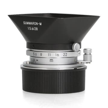 Leica Summaron-M 28mm F5.6 zilver (11695) - 2 jaar garantie, Audio, Tv en Foto, Fotografie | Lenzen en Objectieven, Ophalen of Verzenden