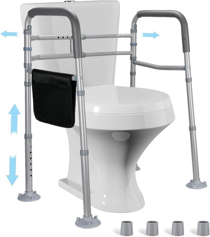 Universele Toiletsteun 43% Korting | Opvouwbaar, Diversen, Looprekken, In hoogte verstelbaar, Nieuw, Ophalen of Verzenden
