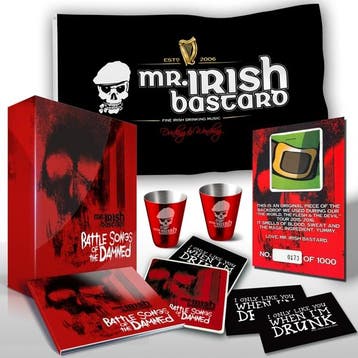 lp nieuw - mr. irish bastard - Battle Songs Of The Damned..., Cd's en Dvd's, Verzenden, Zo goed als nieuw, Overige formaten