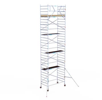 Rolsteiger 135x250x10,2m euroscaffold + aanhanger kopen, Verzenden, Nieuw, Rolsteiger of Kamersteiger, 5 meter of hoger