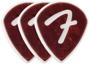 Fender F Grip 551 Pick Shell plectrum 1.50 mm 3-pack, Muziek en Instrumenten, Instrumenten | Toebehoren, Ophalen of Verzenden