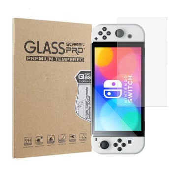 Screen Protector Tempered Glass voor Nintendo Switch OLED (N, Verzenden, Nieuw
