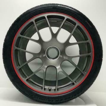 Porsche 997 Turbo/GTS 19 RS Spyder Platinium met banden 8MM, Gebruikt, Banden en Velgen, 305 mm, Personenwagen