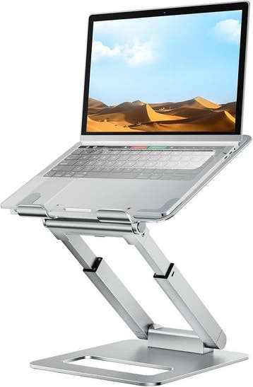 Laptopstandaard Ergonomisch | Retourdeal 34% Korting, Computers en Software, Ophalen of Verzenden, Zo goed als nieuw, Tounee, In hoogte verstelbaar