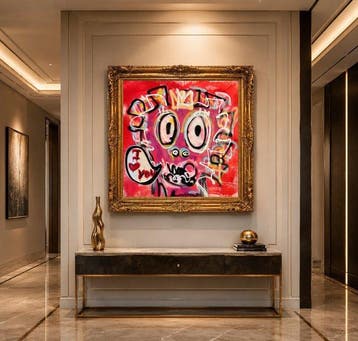 Timo Wedell - Urban Emotion Unleashed - XL- Basquiat Style
