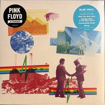 Pink Floyd – 8-Tracks 0199584438511 (1-12-Vinyl-LP-Blauw), Ophalen of Verzenden, Nieuw in verpakking