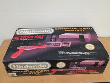 Nintendo - Nes - 8-Bit Super Rare - 1985 - Big Box Action, Spelcomputers en Games, Nieuw