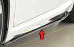Side skirt aanzetstuk | geschikt voor Audi | TT S-Line / TTS, Verzenden, Nieuw, Audi