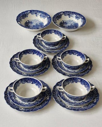 Ridgeway Staffordshire - Tafelservies (17) - Woburn -