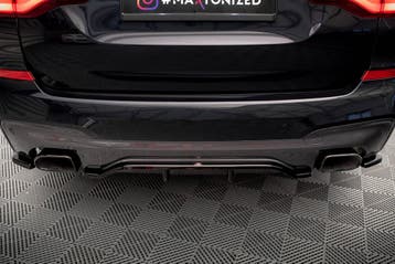 Maxton Diffuser Splitter BMW X3 M40i / M40d G01 - Rood, Verzenden