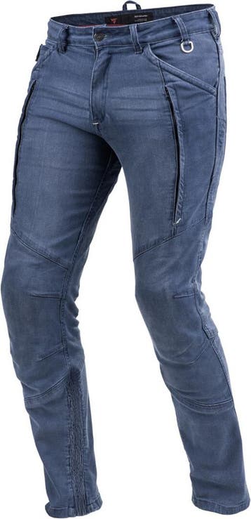 SHIMA Ghost Blauw Motor Jeans, Motoren, Kleding | Motorkleding, Nieuw met kaartje, Heren, Verzenden, SHIMA