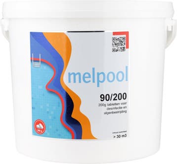 Melpool grote chloortabletten 200 grams 5 kg, Verzenden, Nieuw, Overige typen