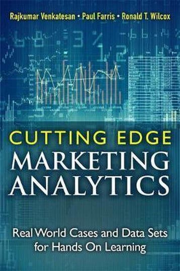 Cutting Edge Marketing Analytics - Venkatesan Rajkumar, Verzenden, Zo goed als nieuw, Venkatesan Rajkumar