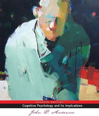 Cognitive Psychology and Its Implications 9781429219488, Verzenden, Zo goed als nieuw