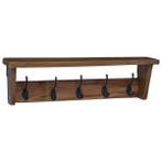 Wandkapstok Hout Retro | Laatste Stuk! | 33% Korting, Huis en Inrichting, Woonaccessoires | Kapstokken, Wandkapstok, Ophalen of Verzenden