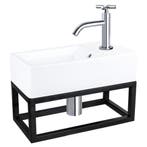 Fonteinset Differnz Force Keramiek en Handoekrek 40x22x11.5, Ophalen of Verzenden, Nieuw, Overige typen
