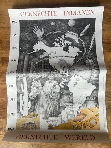Antonio Camargo - Politiek-Historische Poster (1984) –