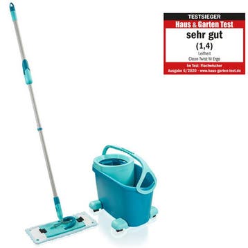 Clean Twist M Ergo Mobiel Vloerwisser Set - Turquoise