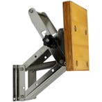 Buitenboordmotorstoel Tot 40kg Rvs met Houten Plaat, Watersport en Boten, Ophalen of Verzenden, Nieuw