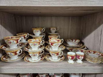 45-delig porseleinen koffie-/theeservies Royal..., Nieuw