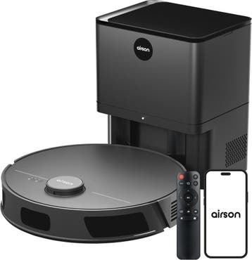 Airson X2 Ultra Clean Robotstofzuiger met Dweilfunctie -, Ophalen of Verzenden, Zo goed als nieuw