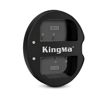 KingMa Dubbele USB-lader voor Pentax D-LI90 (Nieuw), Verzenden, Nieuw