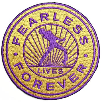 Queen - Fearless - patch officiële merchandise, Ophalen of Verzenden, Nieuw, Kleding