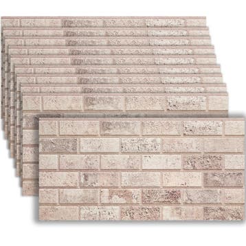 3D-wandpanelen - Duifgrijze baksteen, Verzenden, Nieuw