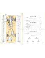 1959 FIAT 1800 INSTRUCTIEBOEKJE ENGELS