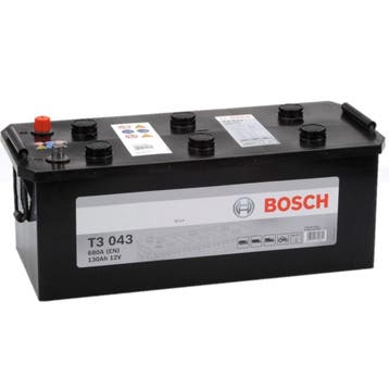 Bosch Startaccu 12 volt 130 ah T3 043 Black truckline, Ophalen of Verzenden, Nieuw