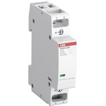 ABB magneetschakelaar / installatierelais 2-Polig, Ophalen of Verzenden, Nieuw