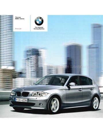 DIVERSE BMW PRIJSLIJSTEN, Boeken, Nieuw, BMW, Author
