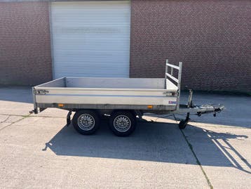 Hapert TA Tandemasser Aanhangwagen 280 x 160 cm – 2000 kg, Gebruikt