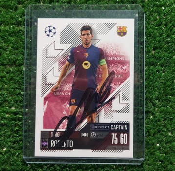 FC Barcelona - Italiaanse voetbal competitie - Sergi Roberto, Nieuw