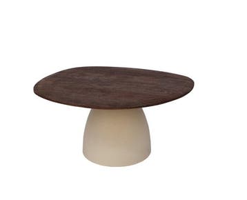 Salontafel Brix Marron organisch 86 cm, Ophalen of Verzenden, Nieuw