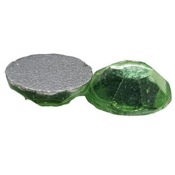 4 x Groene swarovski flatback 7 mm (Flatback steentjes), Ophalen of Verzenden, Nieuw, Overige typen