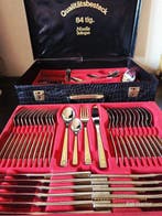 Nivella Solingen - Bestekset (84) - Staal, Verguld,, Antiek en Kunst, Antiek | Meubels | Tafels