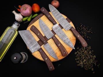 Keukenmes - Kitchen knife set - 330 - Handgemaakte